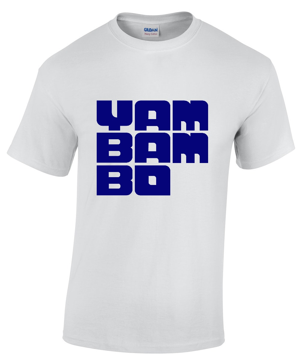 Yambambo Logo White T-Shirt
